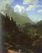 Bierstadt, Albert The Wetterhorn china oil painting reproduction